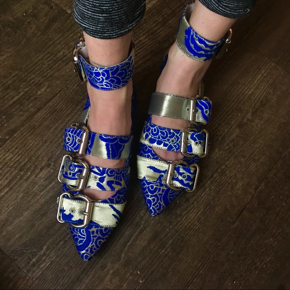 Jeffrey Campbell x Free People Poppy Field Flats
